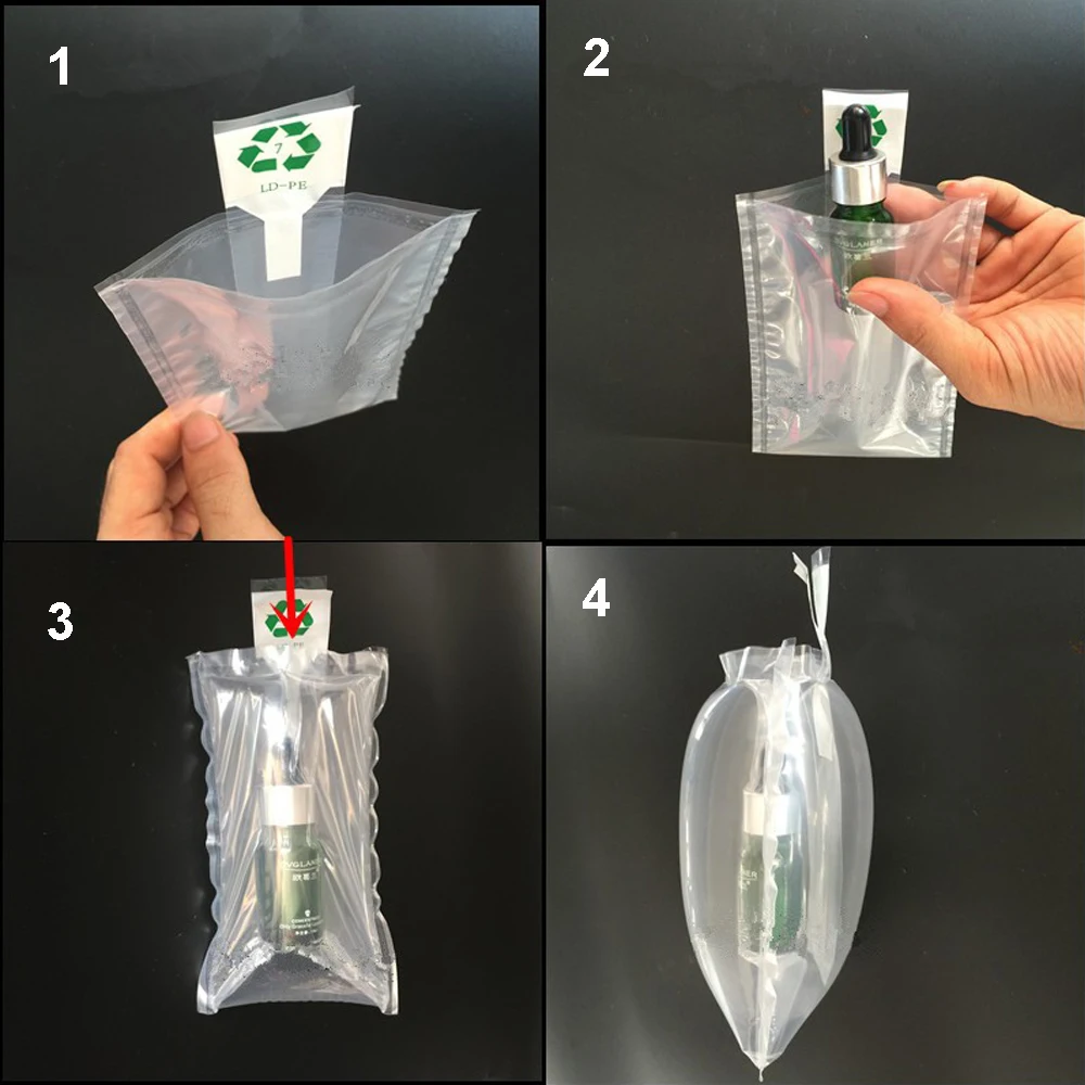 50 шт./лот прозрачный воздушный надувной буфер полые подушки упаковка