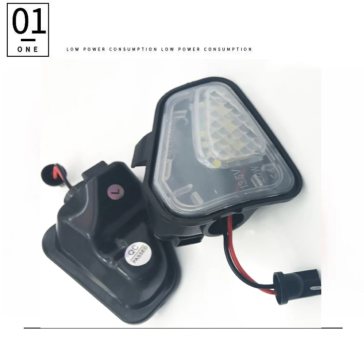 Пара 18-SMD Светодиодный прожектор приветственные лампы для Volkswagen Passat B7 Passat CC Scirocco MK3 2009 под боковым зеркалом