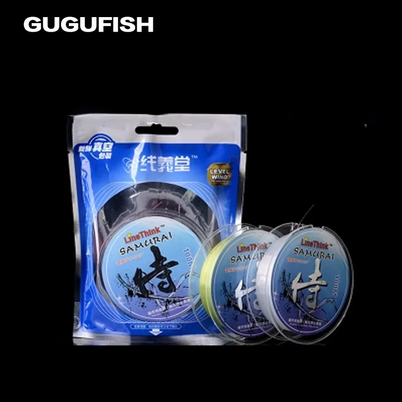GUGUFISH 100 м Лидер продаж нейлоновой нитью мощным натяжением для леска 1.8LB 27LB