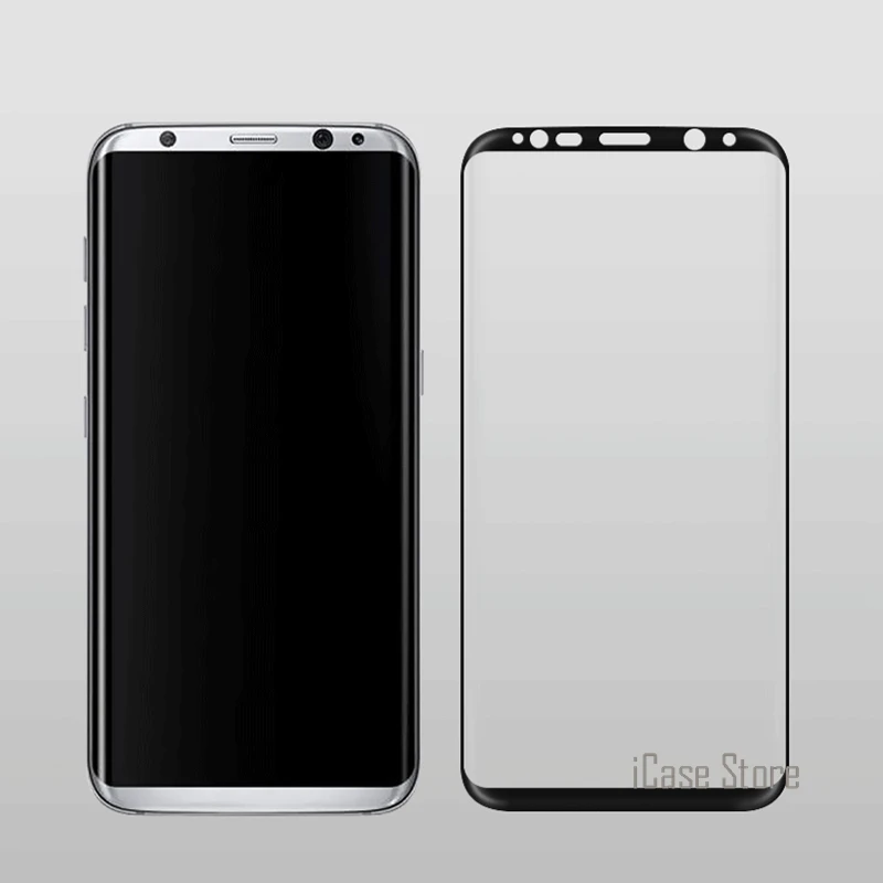 Передняя Экран защитная пленка 9 H для samsung Galaxy S8 Plus закаленное Стекло Премиум 3D