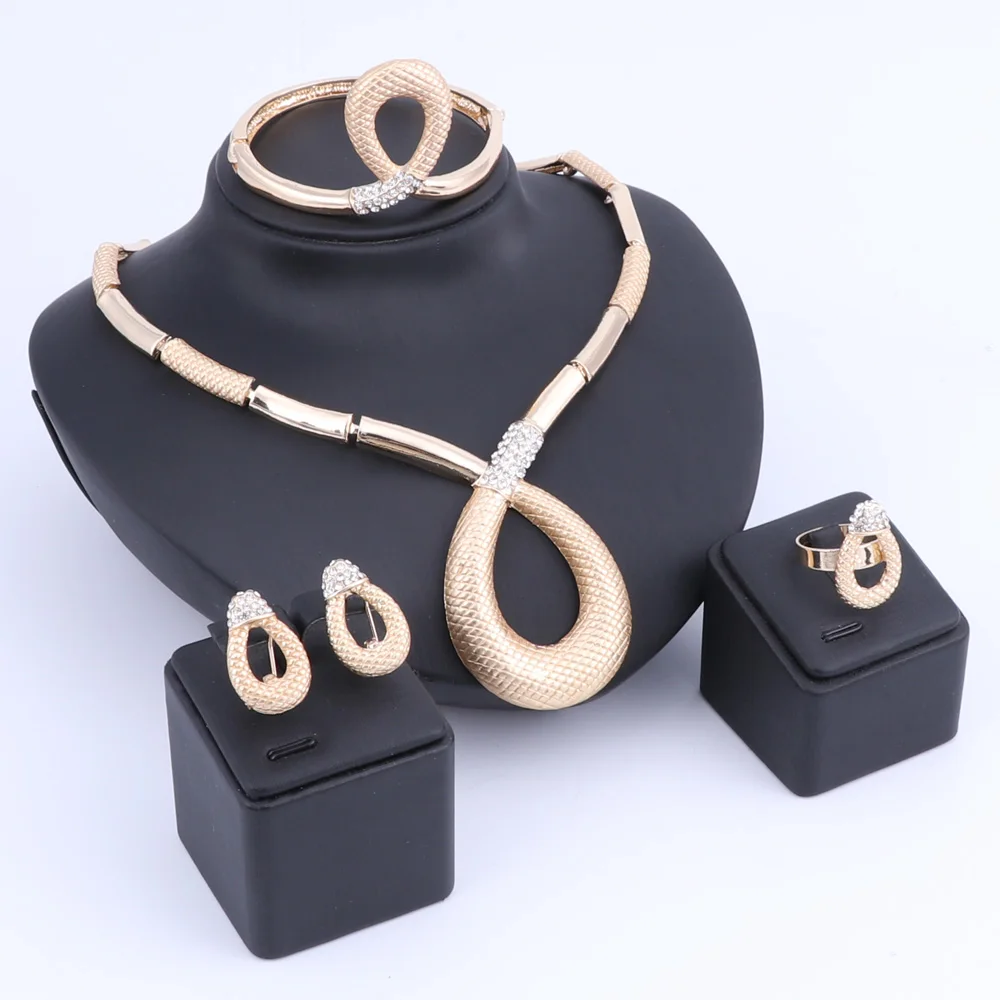 Ювелирный Комплект из колье и серёг в африканском стиле | Украшения аксессуары