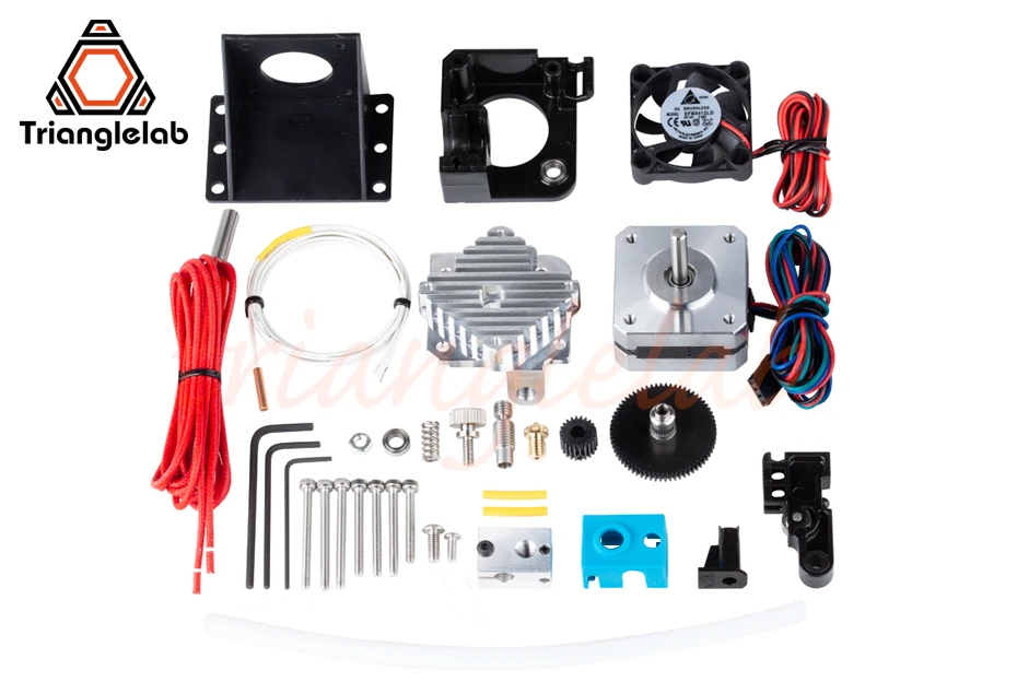 Trianglelab 3d принтер titan Aero V6 hotend экструдер полный комплект titan экструдер полный комплект reprap mk8 i3 совместимый TEVO ANET