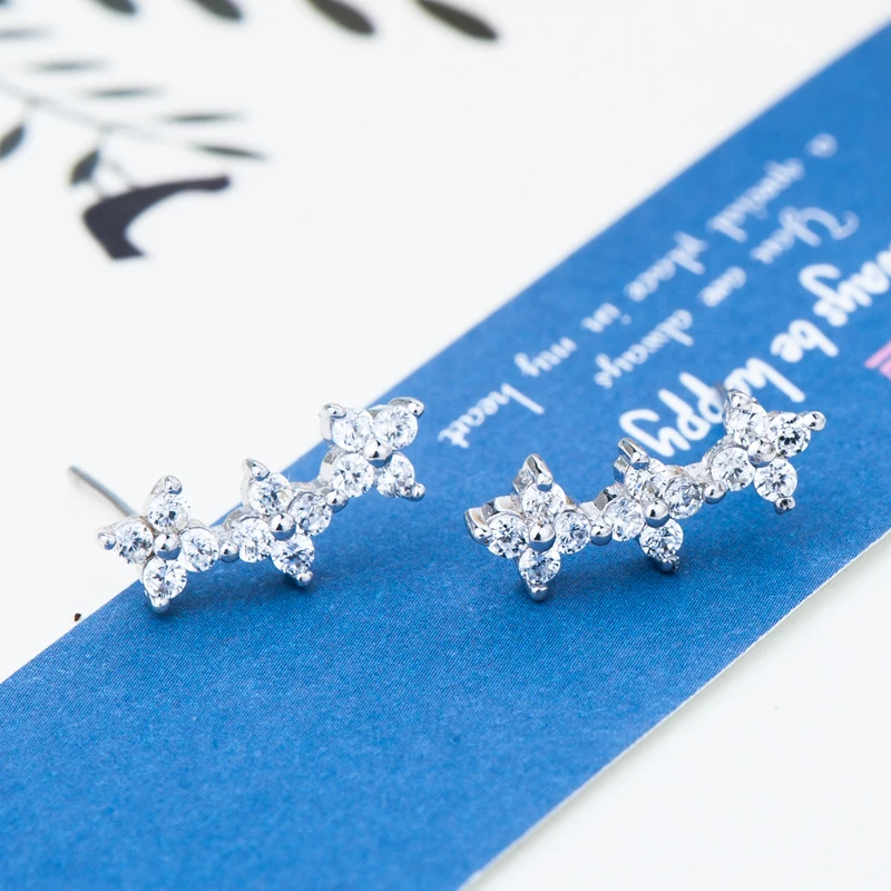 Серьги из стерлингового серебра оригинальные фирменные ювелирные изделия