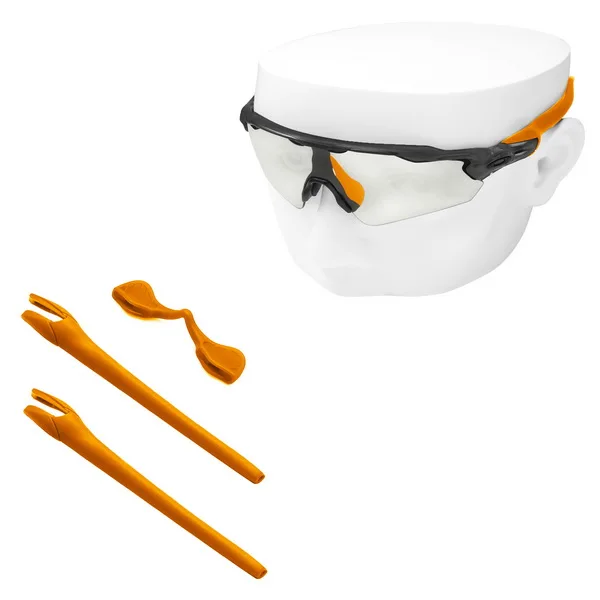 Orange RubberKit OOWLIT резиновые наборы носоупоры и ушные вкладыши для радаров EV Path OO9208 солнцезащитные очки - Цвет линз: Orange RubberKit
