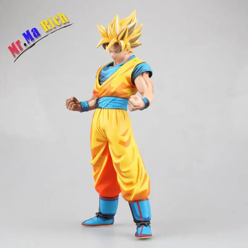Аниме фигурка 27 см драконий шар Супер Saiyan 2 Goku комикс Вер сон Гоку ПВХ экшн
