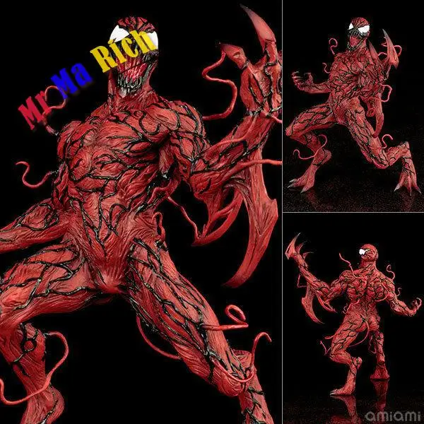 Marvel Carnage Dc супергерой Человек паук 1/10 ПВХ фигурка 16 см|action figure|pvc action figuremarvel carnage |