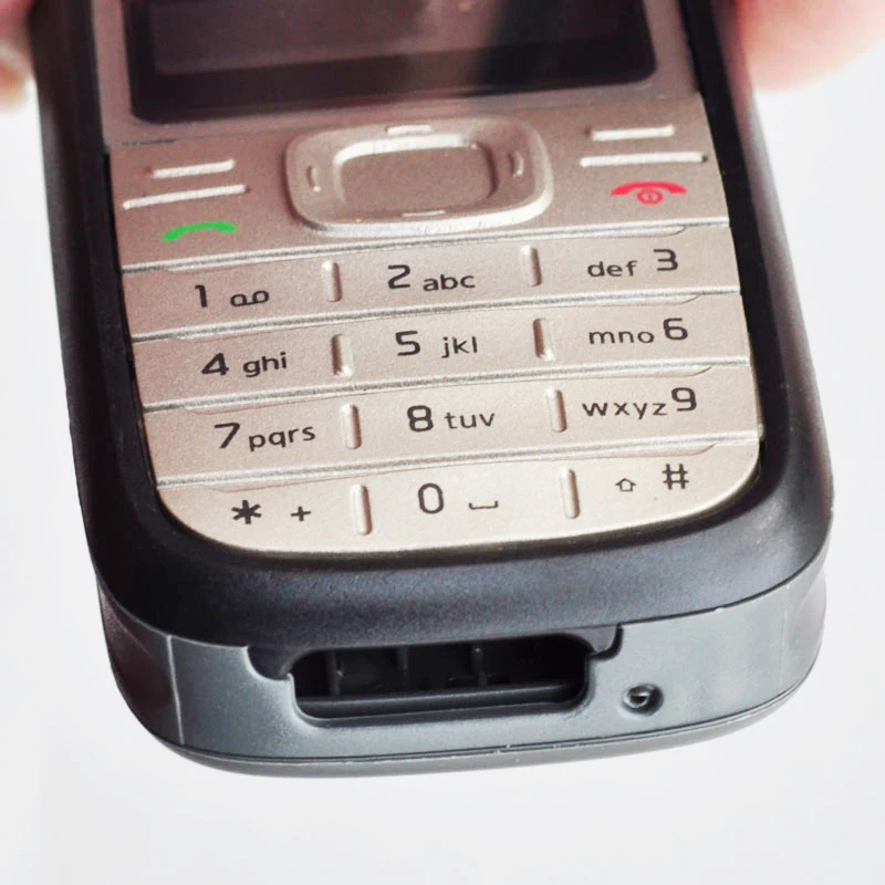 ZUGZUC Новинка для Nokia 1200 Полная Крышка корпуса фото + клавиатура|Корпусы и рамки