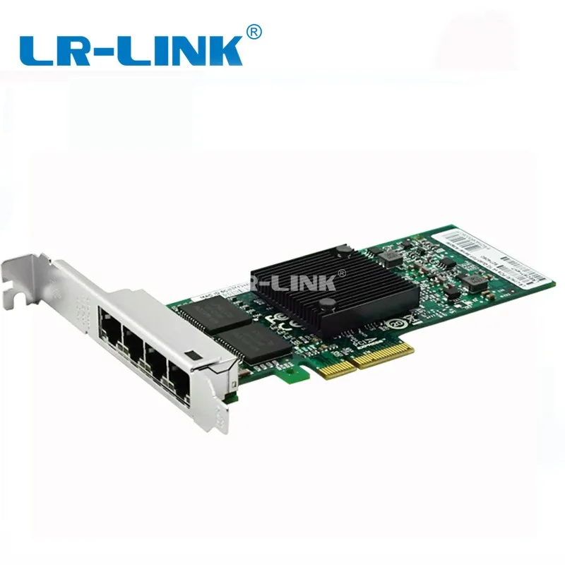 

Сетевая карта LR-LINK 9724PT Gigabit Ethernet, четырехпортовая сетевая карта PCI-Express, 1000 МБ, совместима с Intel I350-T4