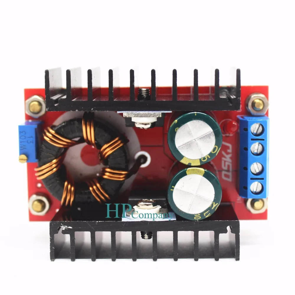 150W повышающий преобразователь постоянного тока с DC 10 32V до 12 35 в Step Up Напряжение
