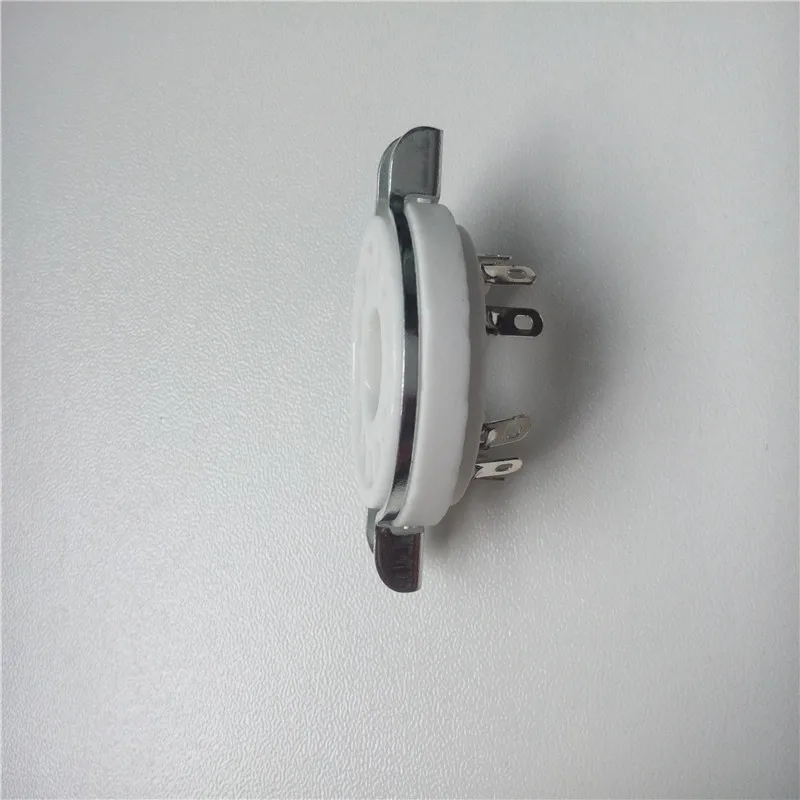 6pcs ceramic tube socket 12 pin GZC12-F silver foot for 9MN8/8AC9/50CA10 amplifier | Обустройство дома