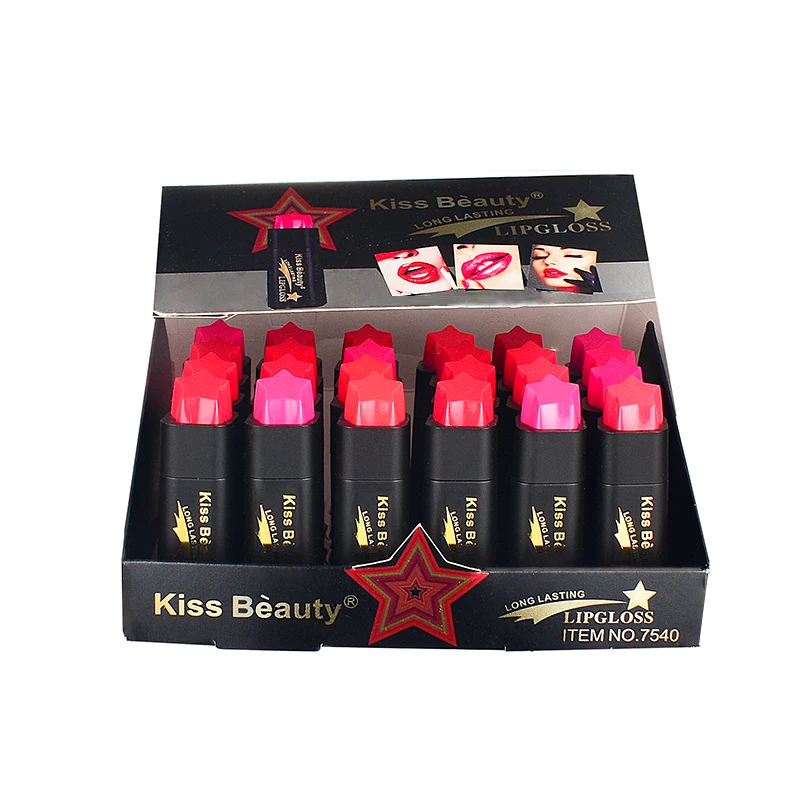 KISSBEAUTY матовая помада длительный блеск для губ легко носить антипригарным чашки