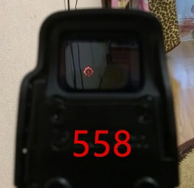 Охотничий голографический прицел с красной и зеленой точкой 558 винтовочный