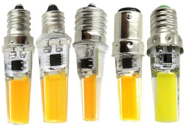 С регулируемой яркостью b15 светодиодный COB E12 E14 E17 BA15D 110V 220V G4 светодиодный E11 110V COB E14 110V e17 220v b15d светодиодный cob E17 110V BA15D 220V затемнения