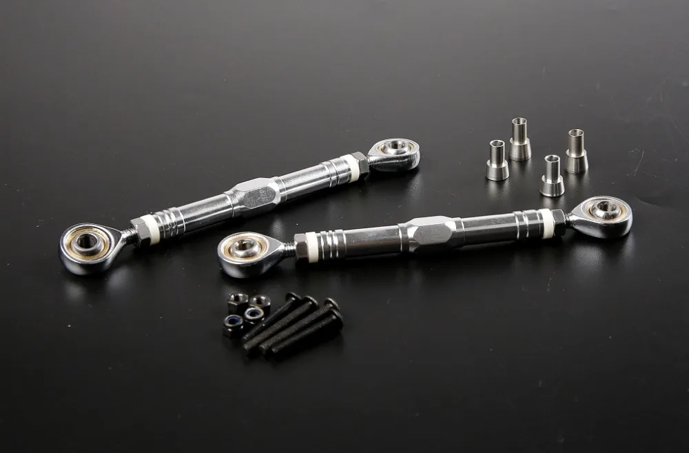 CNC сплав тяги Набор 85300 рулевой для 1/5 весы rc запчасти Baja Rovan автозапчасти