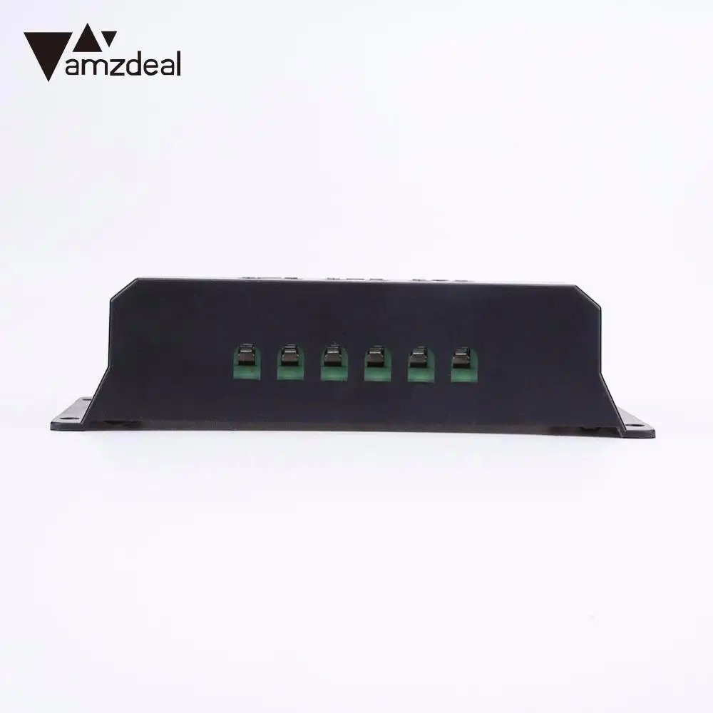 Amzdeal высокое качество 10А 12/24 в USB LCD PWM солнечная панель система регулятор заряда