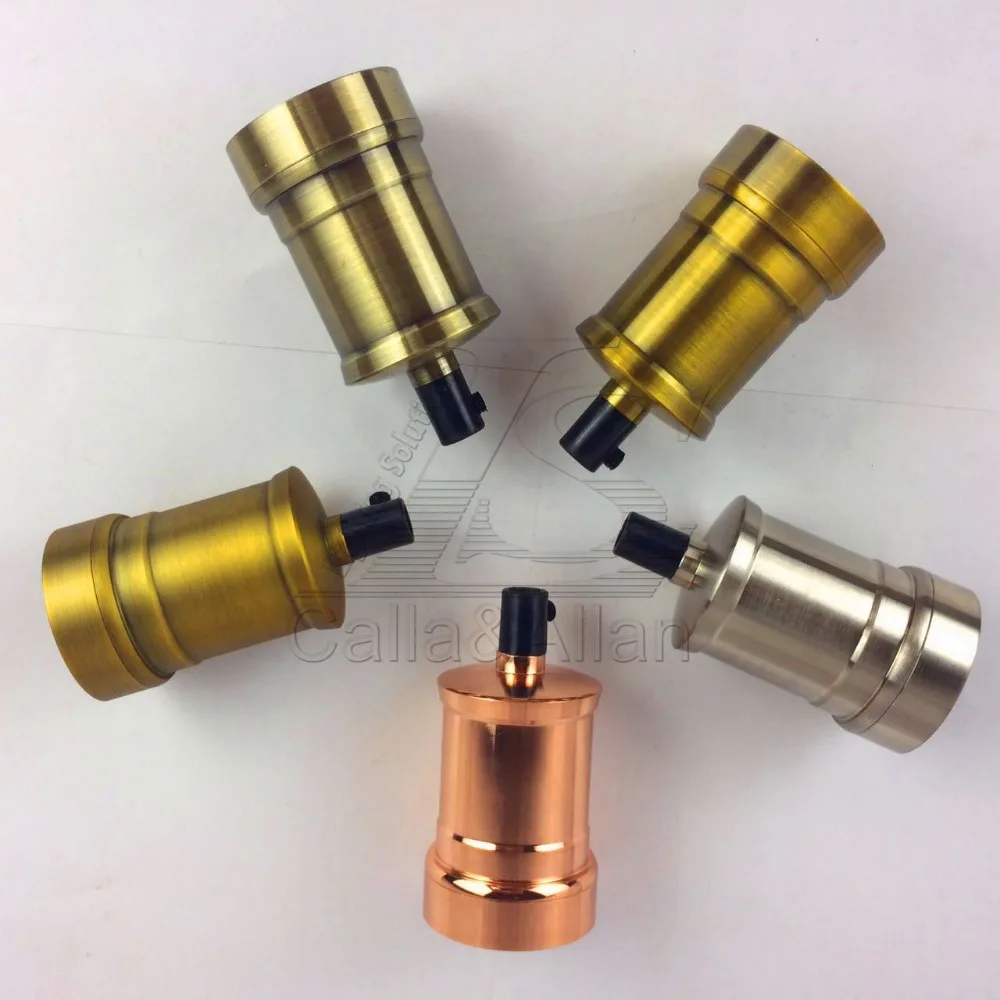 Винтажный Алюминиевый держатель для лампы в стиле интарь E26/27 керамический