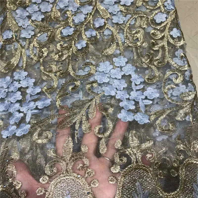 New Design African Lace Fabric 2019 Wholesale France Swiss Voile High Quality Tulle Cord yellow green | Дом и сад