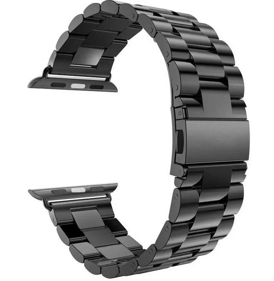 20 шт. ремешок из нержавеющей стали для Apple Watch Band 40 мм 44 мм Бабочка Пряжка ремешок для Apple Watch Band 38 мм 42 мм Серия 1 2 3 4