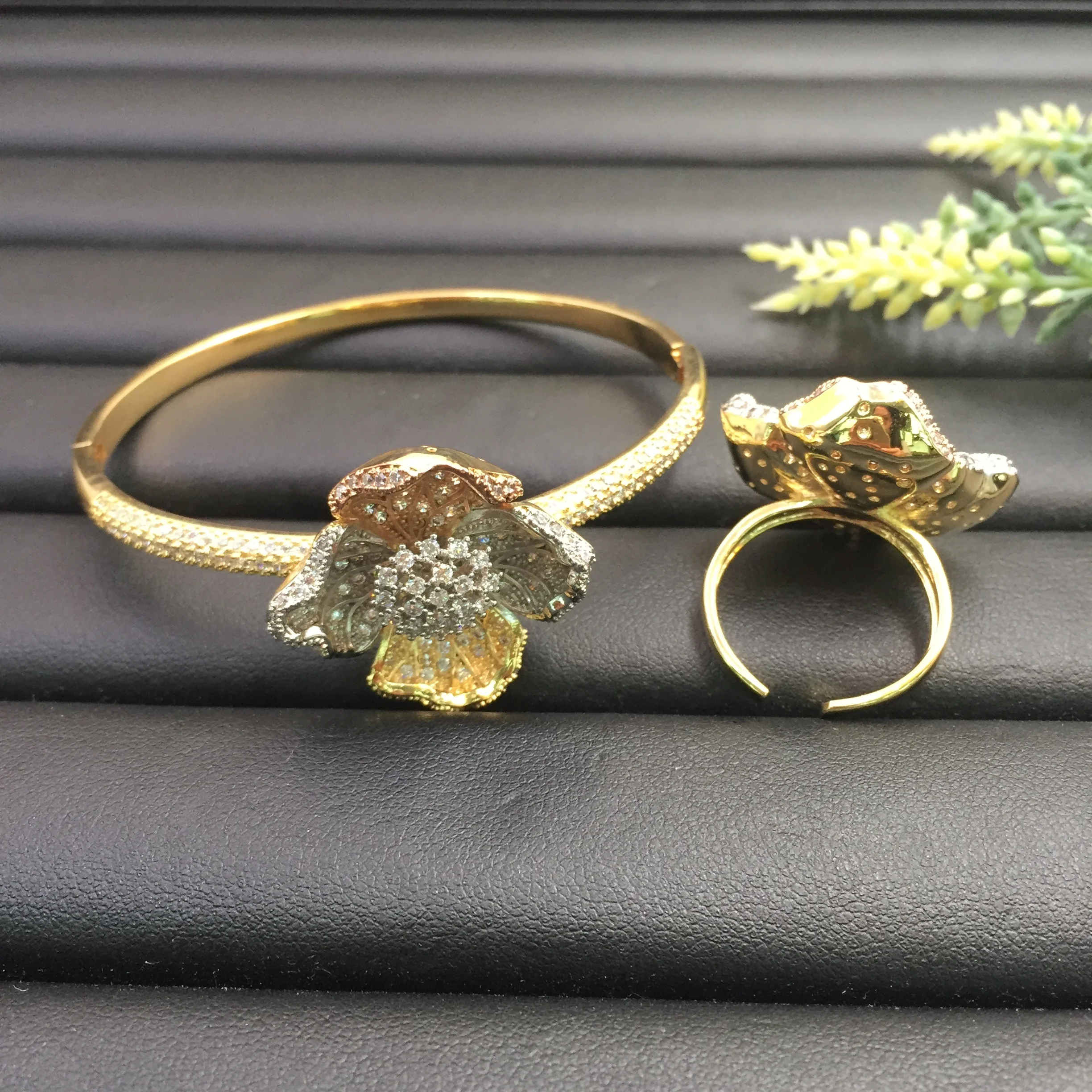 Lanyika Модный Ювелирный яркий уникальный художественный Петуния микро покрытием