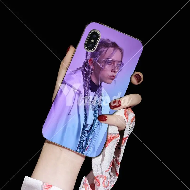 Yinuoda Billie Eilish 13 девушка клиент высокое качество чехол для телефона для Apple iPhone 8 7 6 6S Plus X XS MAX 5 5S SE XR Чехол для мобильного телефона s