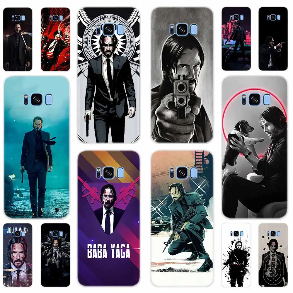 Мягкий чехол John Wick для Samsung Galaxy S7 Edge S8 S9 S10 S11 S20 S21 Plus Lite E Ultra | Мобильные телефоны и