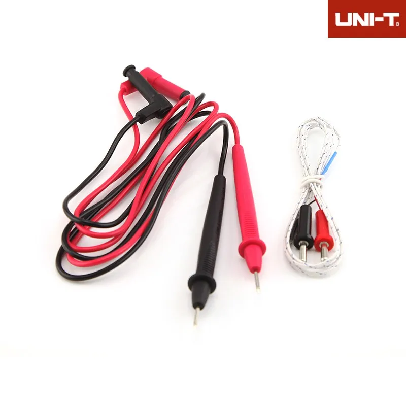 Профессиональные температуры UNI T Цифровой мультиметр зажим Автоматический