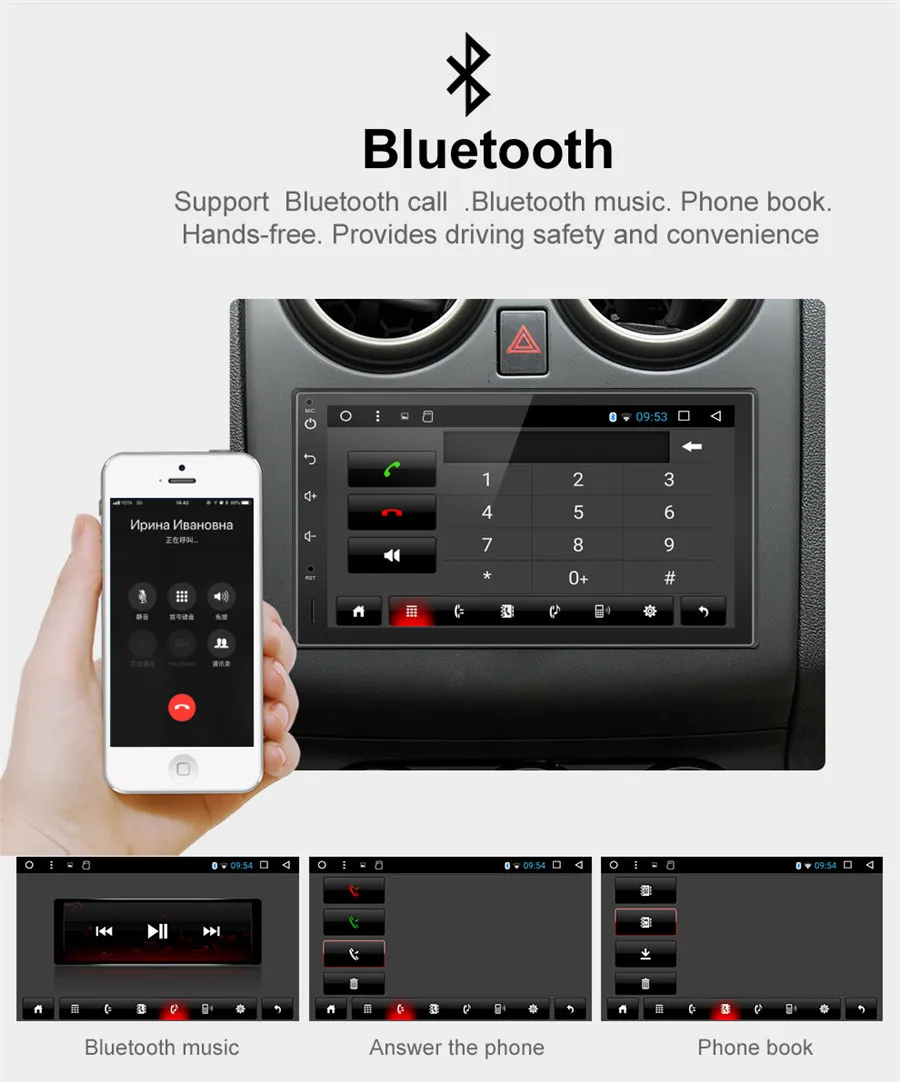 1 DIN Android 7," Автомобильный Радио Стерео вращающийся сенсорный винт/Bluetooth/FM/USB автомобильный Аудио мультимедийный плеер