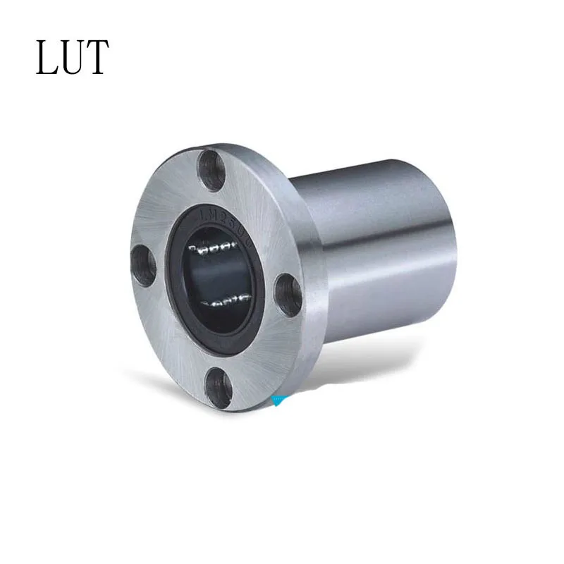 2 шт. LMF10UU 10x19x29 мм фланец линейный шариковый подшипник высокого качества для 10 вал