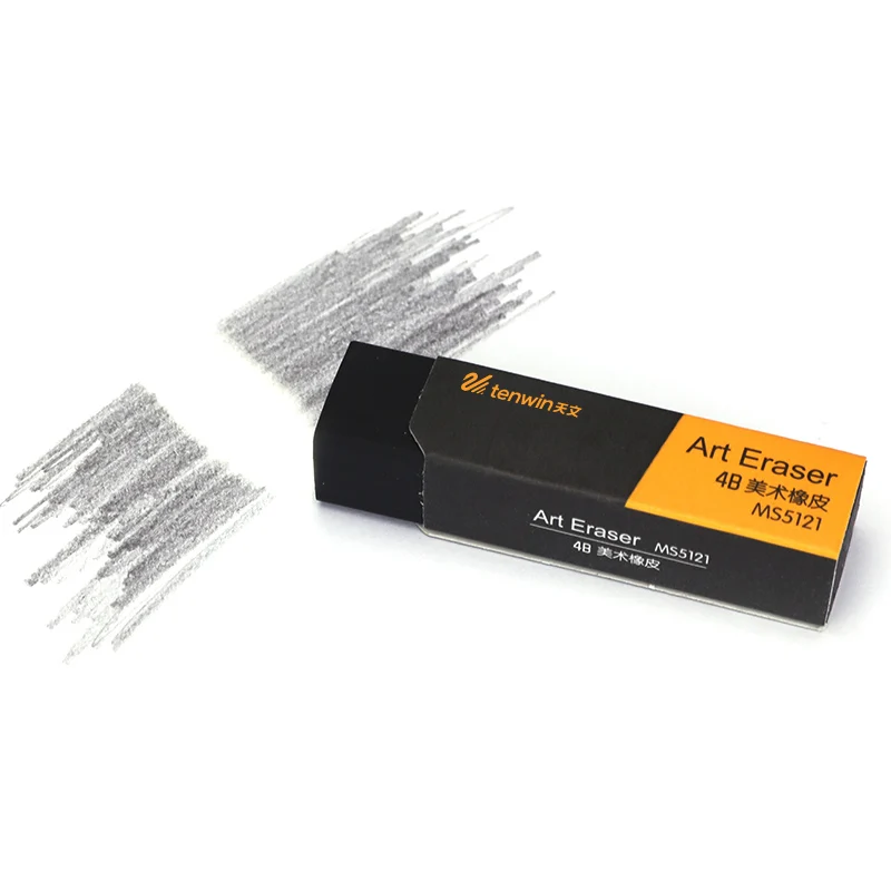 

10pcs/Lot 4B Professional Art Eraser Artist Art Sketch Drawing Pencil Eraser School Pencil Rubber Eraser Art Painting Supplies