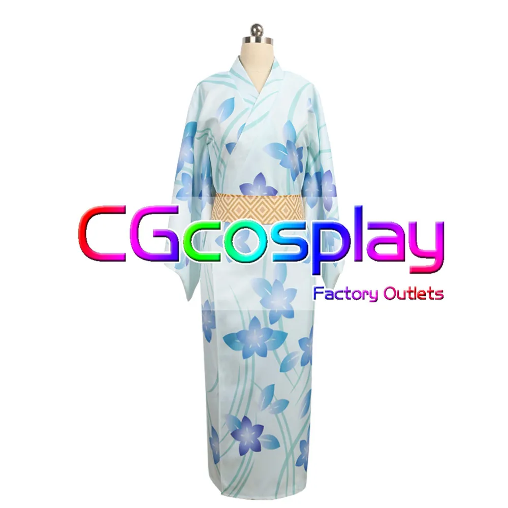 Cgcos Экспресс доставка A3 муку sakisaka кимоно игры потому что Косплэй Костюм Униформа