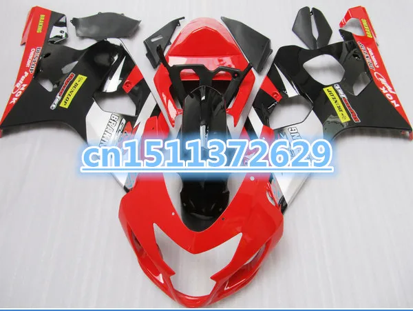 

Nn-Nn-HOT red black full Fairing for A GSXR600 750 04 05 GSX-R600 750 2004 2005 GSXR600 GSXR750 K4 04 05 2004 2005 body kit