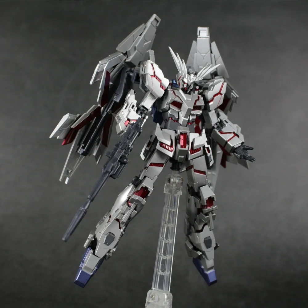 Baofeng модель Робот Духи RX-0 Единорог Mecha 03 Phenex GC RC Серебряный Gundam Готовая DB016 |