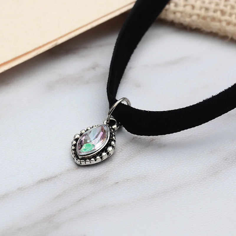 2021 Новое Черное Кружевное колье для женщин изготовлено вручную в виде ракушки