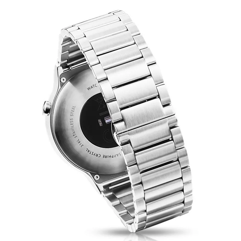 18mm replacement watch Band strap for huawei smart Butterfly buckle Stainless Steel Link + Tool | Электроника