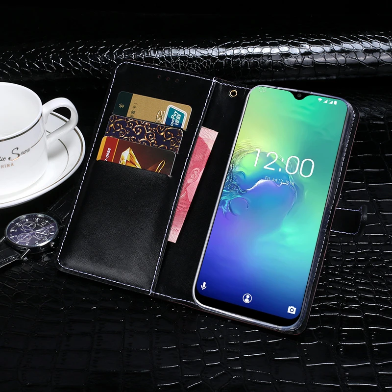 Чехол для телефона s Oukitel C15 Pro роскошный чехол из крокодиловой кожи с подставкой