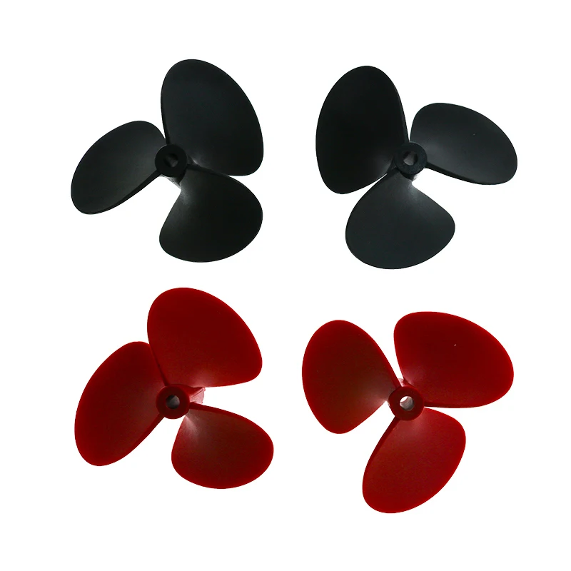 1Pair ROV 70mm 80mm 3 Blades Glass Fiber Nylon Propeller Fully Impregnated Paddle Hole 5mm for RC Bait Tug Boat Underwater Robot | Игрушки и