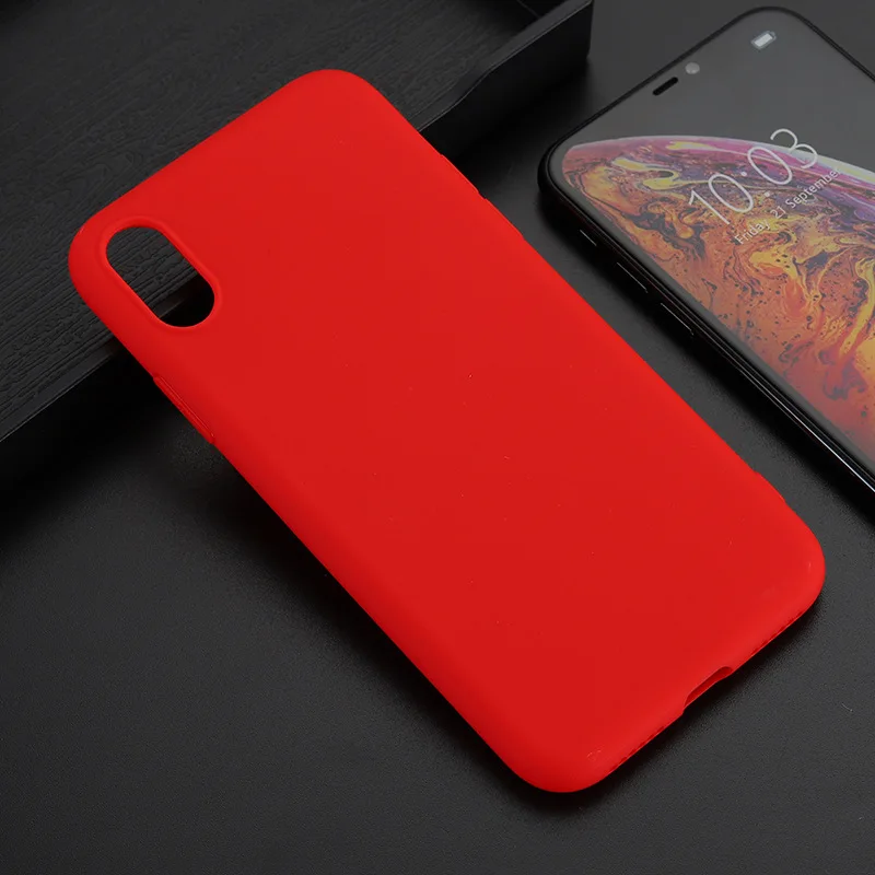 2019 однотонные силиконовые чехлы для пар iphone XR X XS Max 6 S 7 8 Plus милые яркие цвета