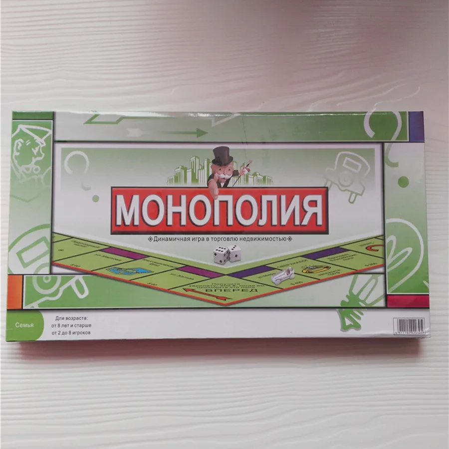 Опт 10 шт./лот забавные русские енотовые игры детские для кроссдинга