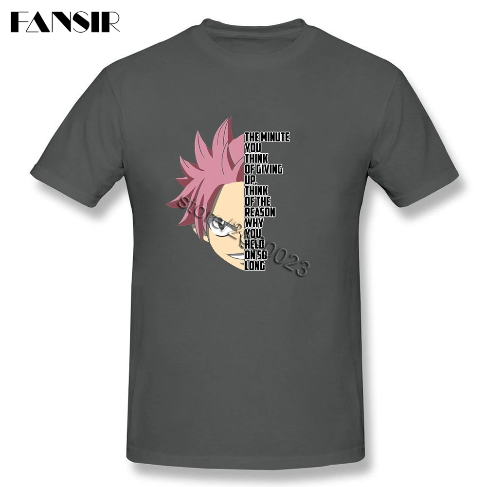Fairy Tail футболки с короткими рукавами для взрослых нормальный Camiseta 100% хлопок
