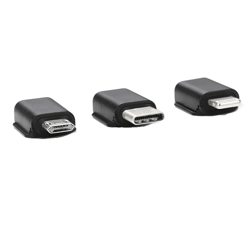 Osmo карманные аксессуары телефонный разъем Micro USB TYPE-C Android IOS разъем для DJI OSMO Карманный смартфон адаптер iPhone