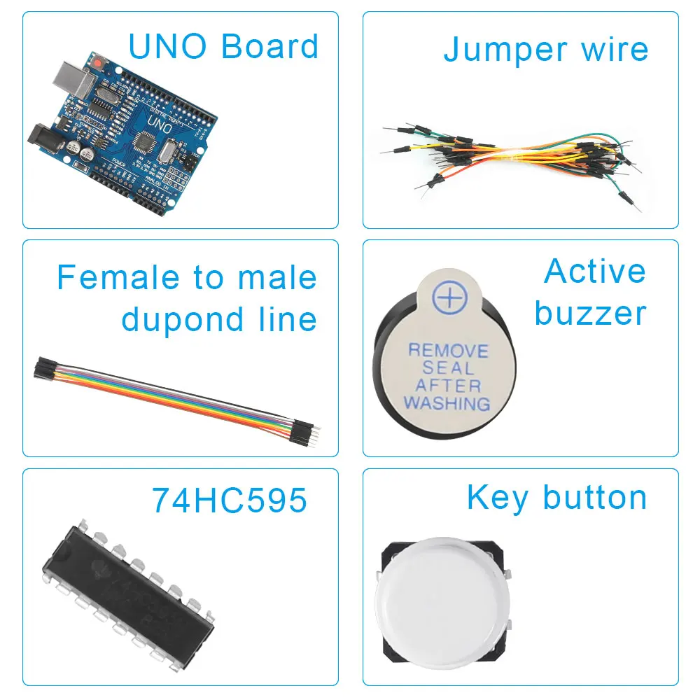 Стартовый набор RFID для Arduino UNO R3 обновленная версия обучающий комплект в