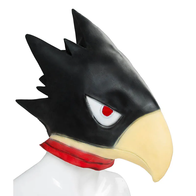 Coshome Boku no Hero Academia My Tokoyami Fumikage карнавальный костюм маска плащ шлем с головой птицы