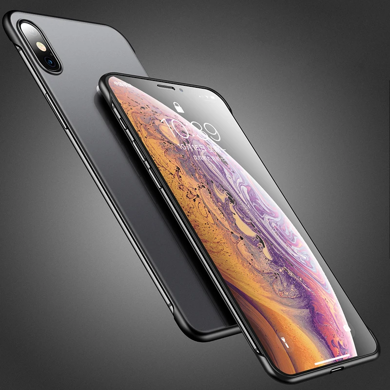 LOVECOM Роскошные безрамные дизайнерские чехлы для телефонов iPhone 11 Pro Max XR XS 6 6S 7 8 Plus X