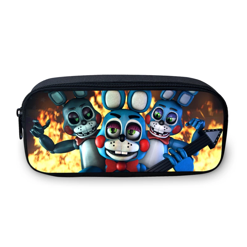 VEEVANV картонная коробка студенческий пенал Five Nights At Freddys, сумка для макияжа для девочек-подростков, школьные детские сумки для учащихся