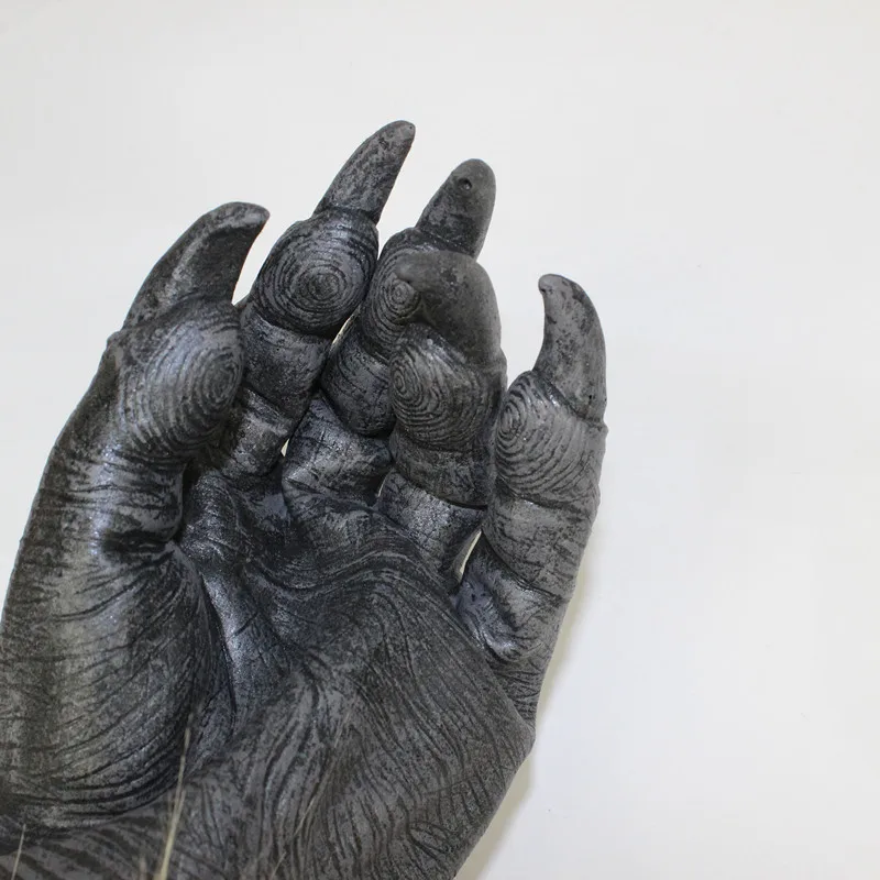 Лидер продаж черные перчатки для косплея вервольфа с лапами и когтями Хэллоуина