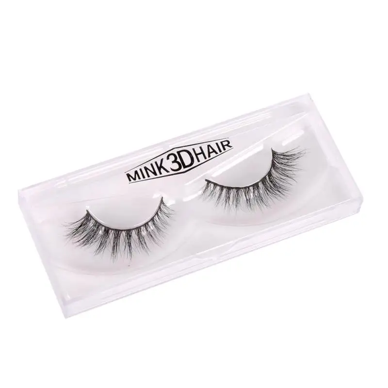 2017 3D Mink Eyelashes Natural Handmade False Extension For Beauty Makeup 1 pair | Красота и здоровье