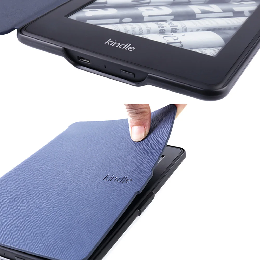 Чехол iSecret 1X Kindle Paperwhite123 из искусственной кожи многоцветный чехол Foux кожаный для