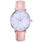 Женские часы 2018 новые модные кожаные классические женские часы Женские кварцевые наручные часы Montre Roman Femme Relogio Feminino # D