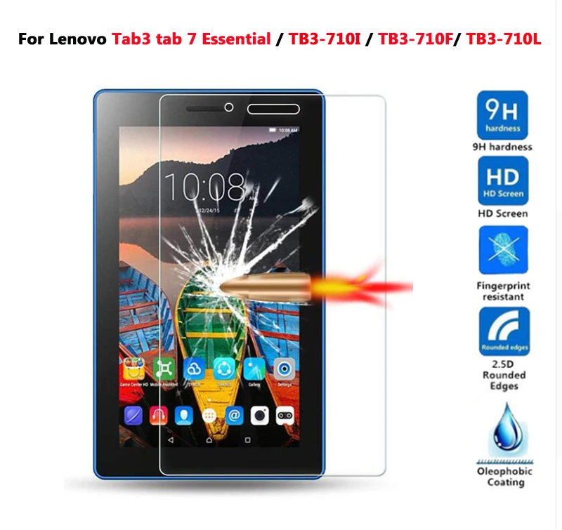 tab3 710L 710F 710I Для lenovo Tab 4 8 10 plus TB 8504X304 защитное стекло Tab3 7 710L 710F 710I Защитная пленка для экрана планшета - Цвет: tab3 710L 710F 710I