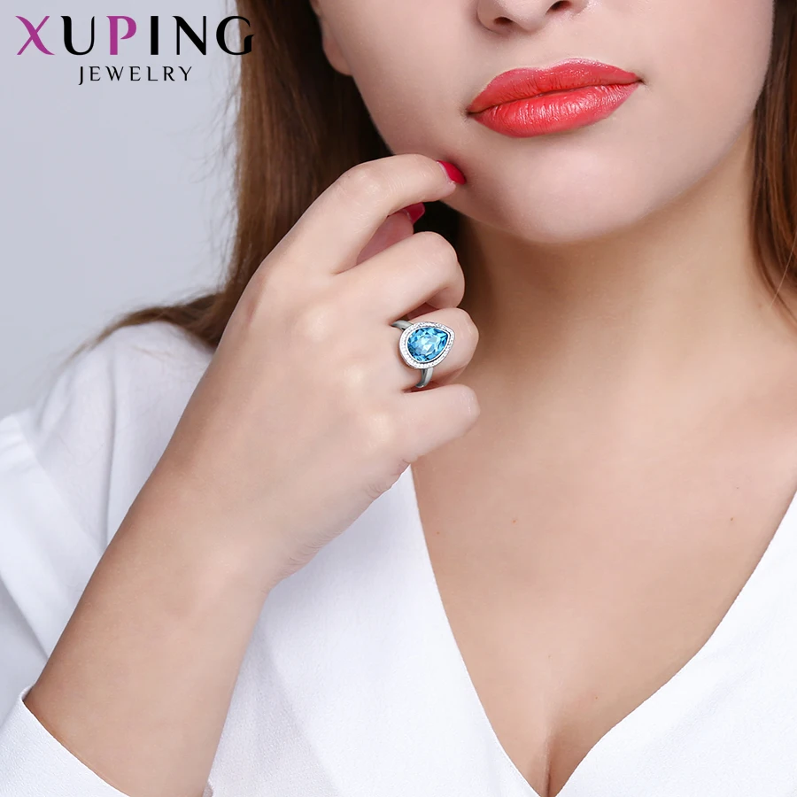 Xuping модные высококачественные кристаллы от Swarovski новое поступление, горячая распродажа, кольцо для женщин, свадебные украшения, подарок S177-XR1106